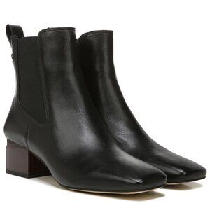 Franco Sarto Waxton Bootie In Black Leather